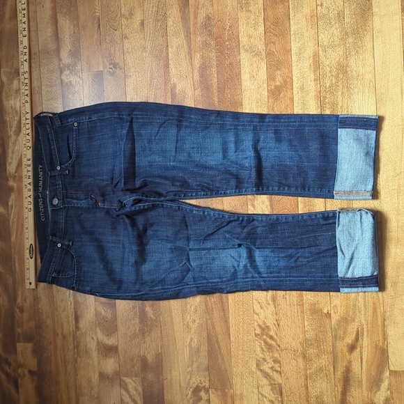 Citizens of Humanity Dani Straight Leg Cropped Jeans - Picture 2 of 7